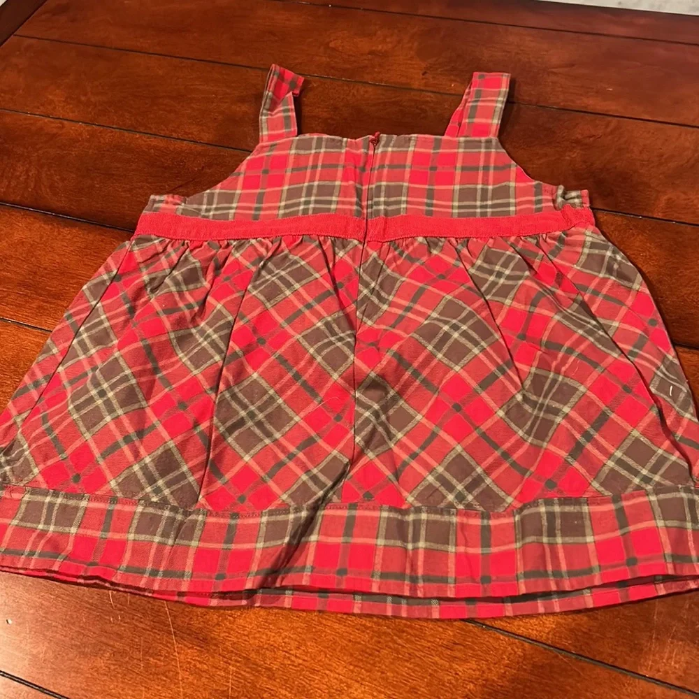 NWT Gymboree Mountain Cabin Plaid Swing Top  Size 8 2007 Line